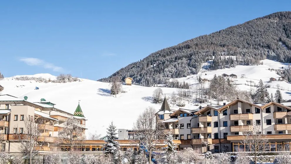 Uitzicht op Dolomiten Residenz Sporthotel Sillian.